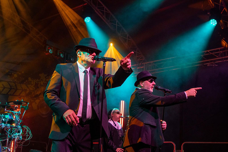 Live festival performance